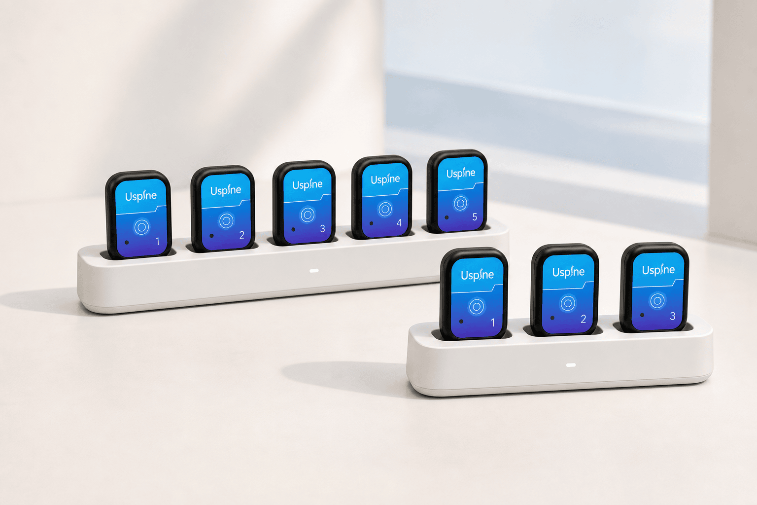 Uspine Home and Pro charging sets